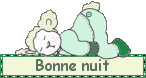 gif animé bonne nuit fille qui dort